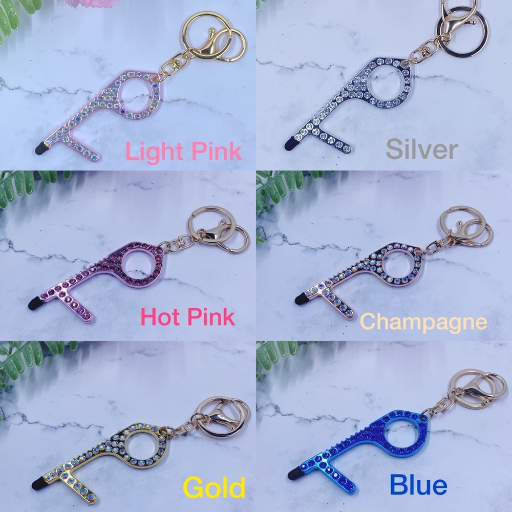 ✨ Bling Touchless Keychains Contactless - Picture 4 of 4